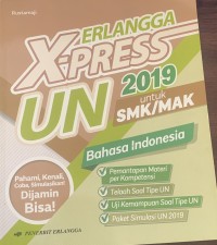 Image of Erlangga Express UN 2019 Untuk SMK/MAK Bahasa Indonesia