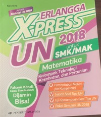 Image of Erlangga Express UN 2018 Untuk SMK/MAK Matematika