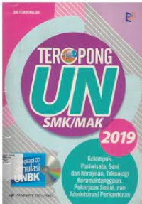 Image of Teropong UN SMK/MAK Kelompok : Pariwisata, Seni dan Kerajinan 2019
