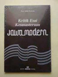 Image of Kritik Esai Kesusasteraan Jawa Modern